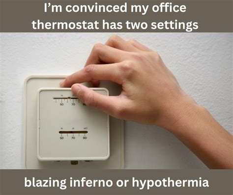 office thermostats are fake